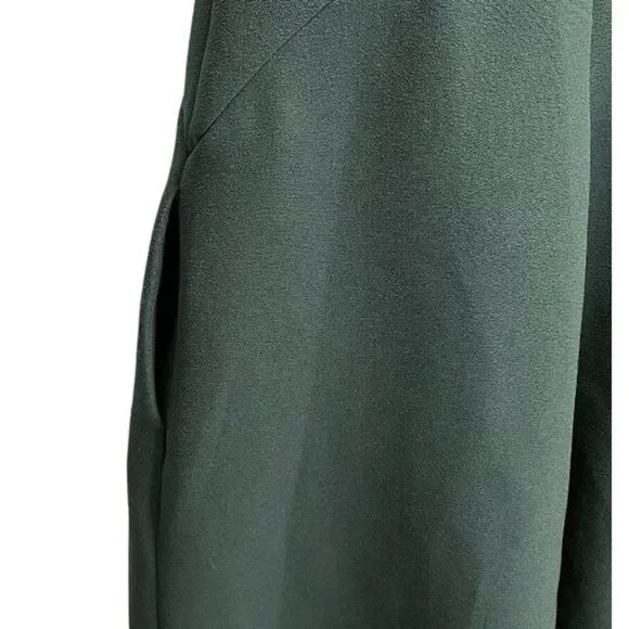 green emerald velvet dress Haylan Sequin Backless Midi Dress Forest Green S